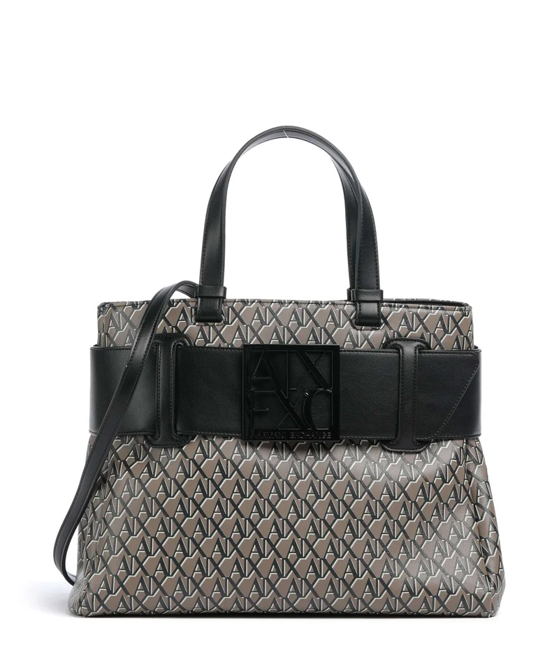 Armani Exchange Susy Soft Sac à main brown bass/black