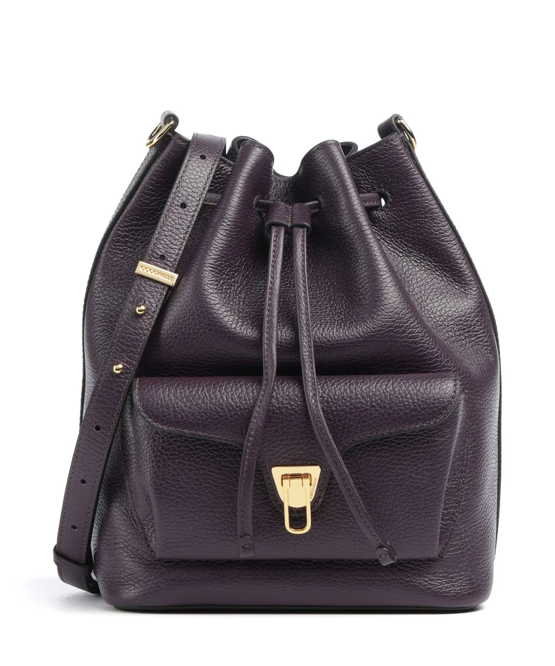 Coccinelle Beat Generation Sac seau prune