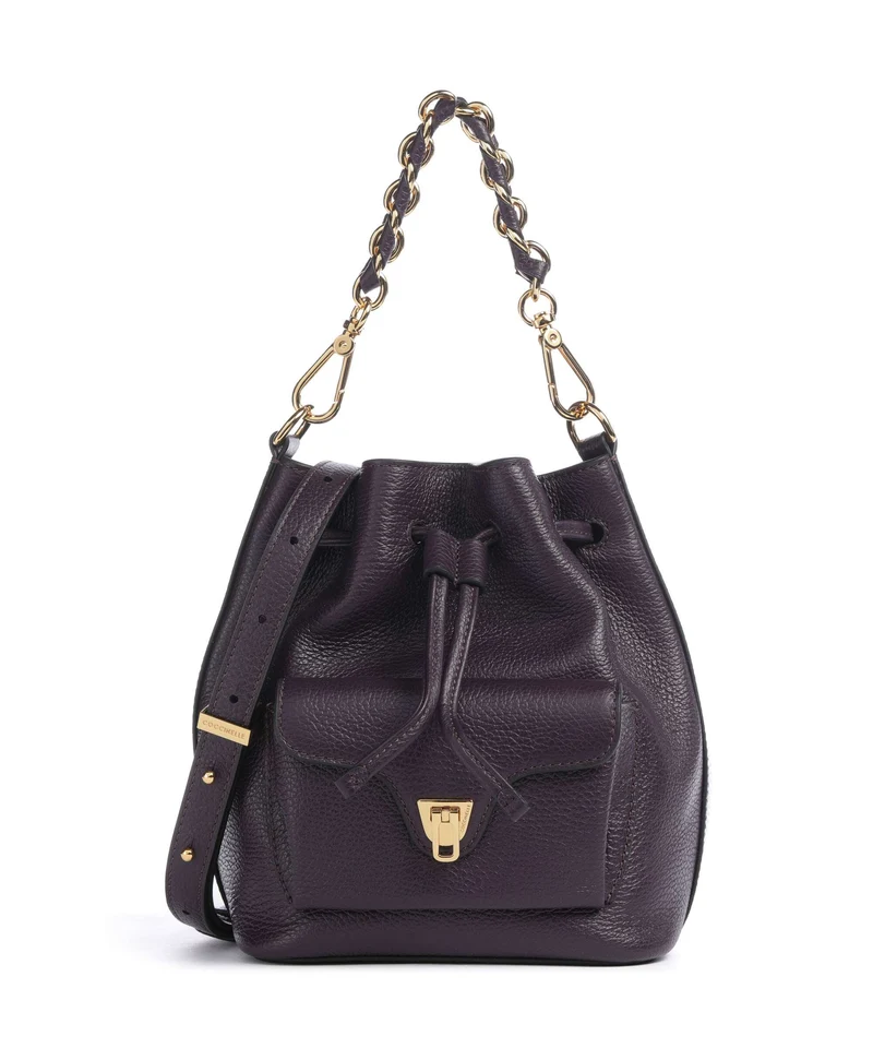 Coccinelle Beat Generation Sac seau prune