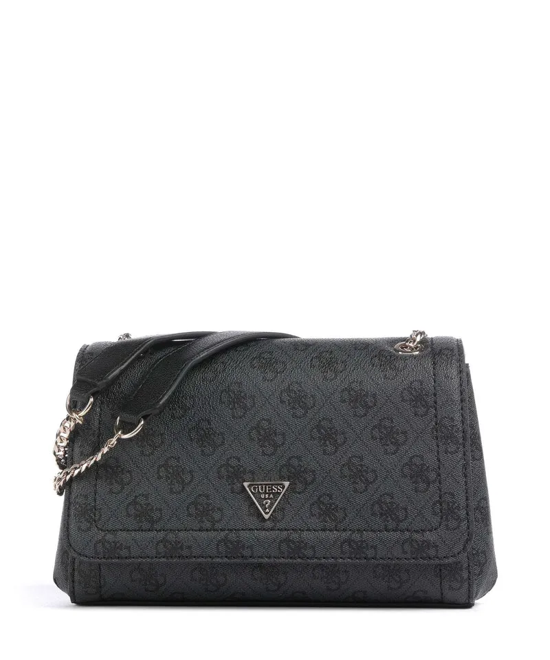 Guess Noelle Sac porté épaule coal logo