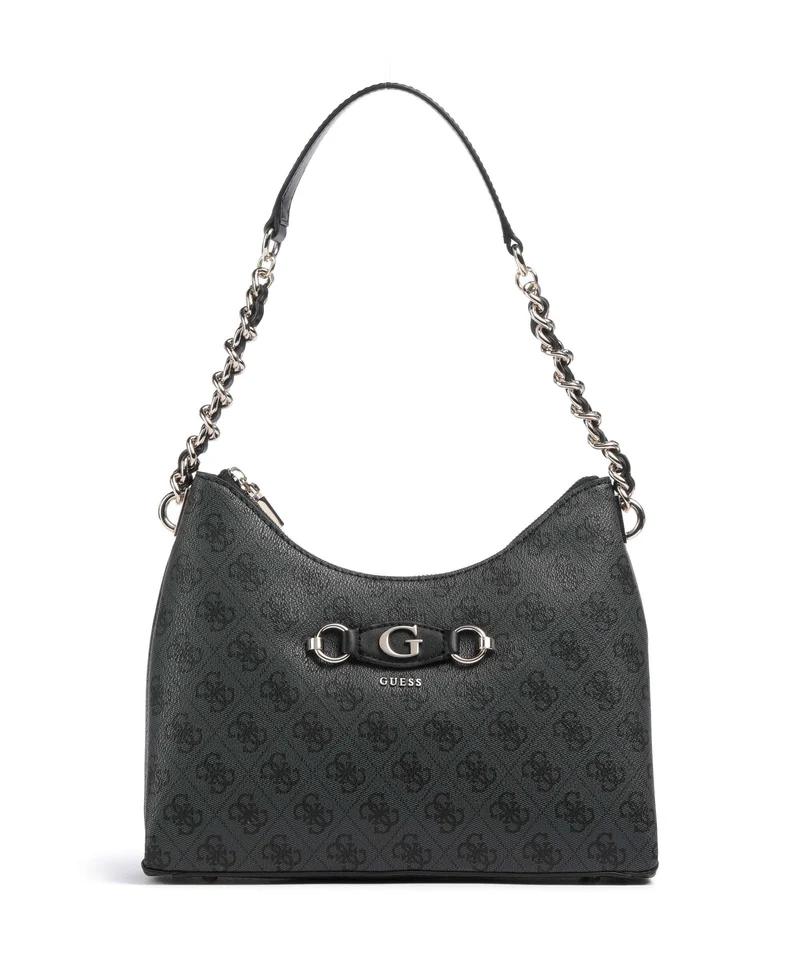 Guess Izzy Sac porté épaule coal logo
