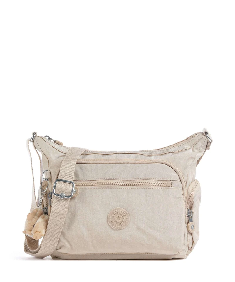 Kipling Basic Gabbie S Sac bandoulière sparkled beige