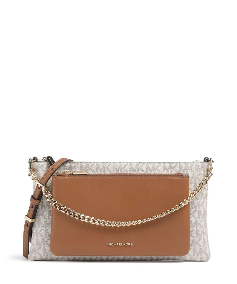 Michael Kors Jet Set Sac bandoulière vanilla/acorn