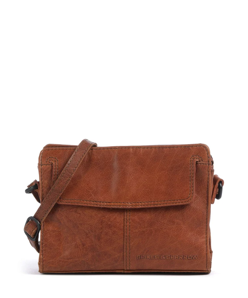 Spikes & Sparrow Bronco Leyla Sac bandoulière brandy