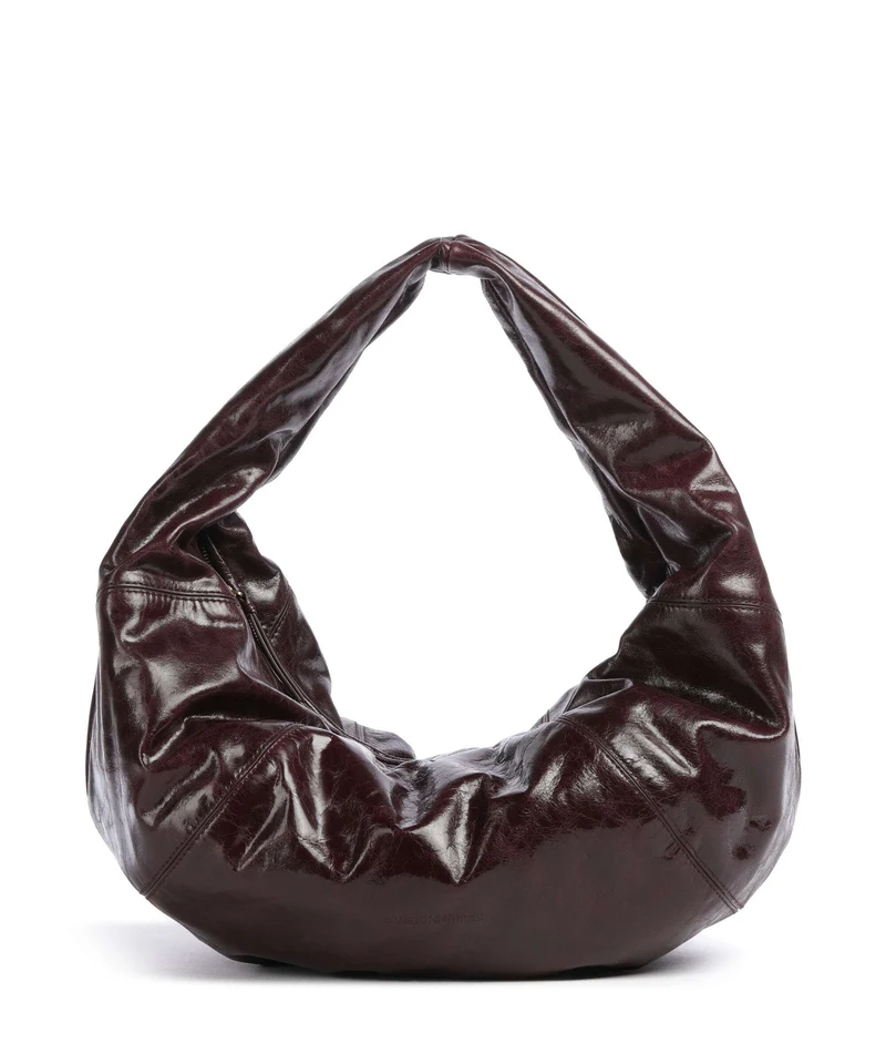 Les Visionnaires Greta Icon Crinkle Sac fourre-tout bordeaux red