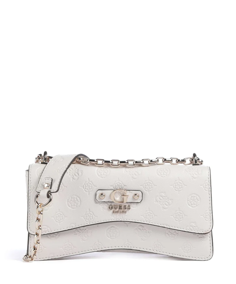 Guess Gerty Peony Sac porté épaule offwhite
