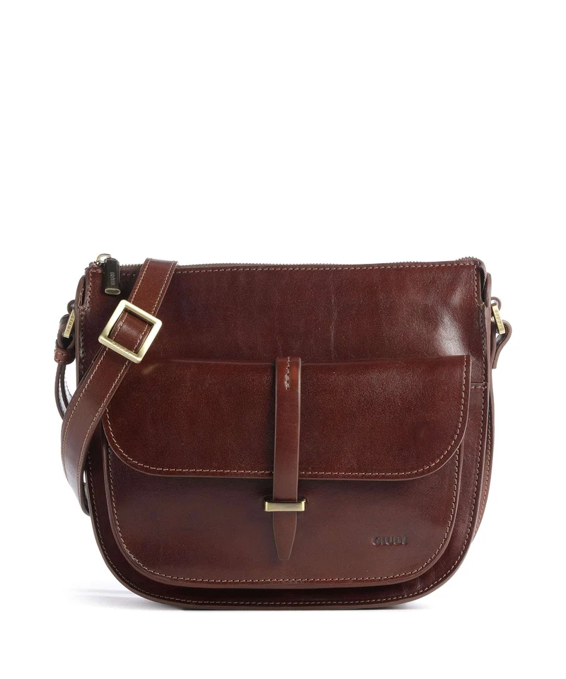 Giudi Cuffy Tracollina Sac bandoulière marrone