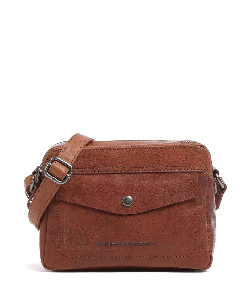 Spikes & Sparrow Bronco Sac bandoulière brandy