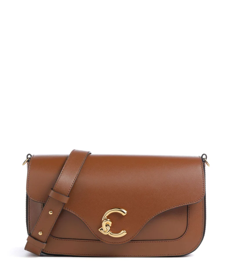 Coccinelle C-Me Sac bandoulière cognac