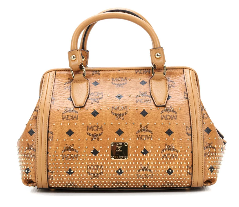MCM Sac à main cognac