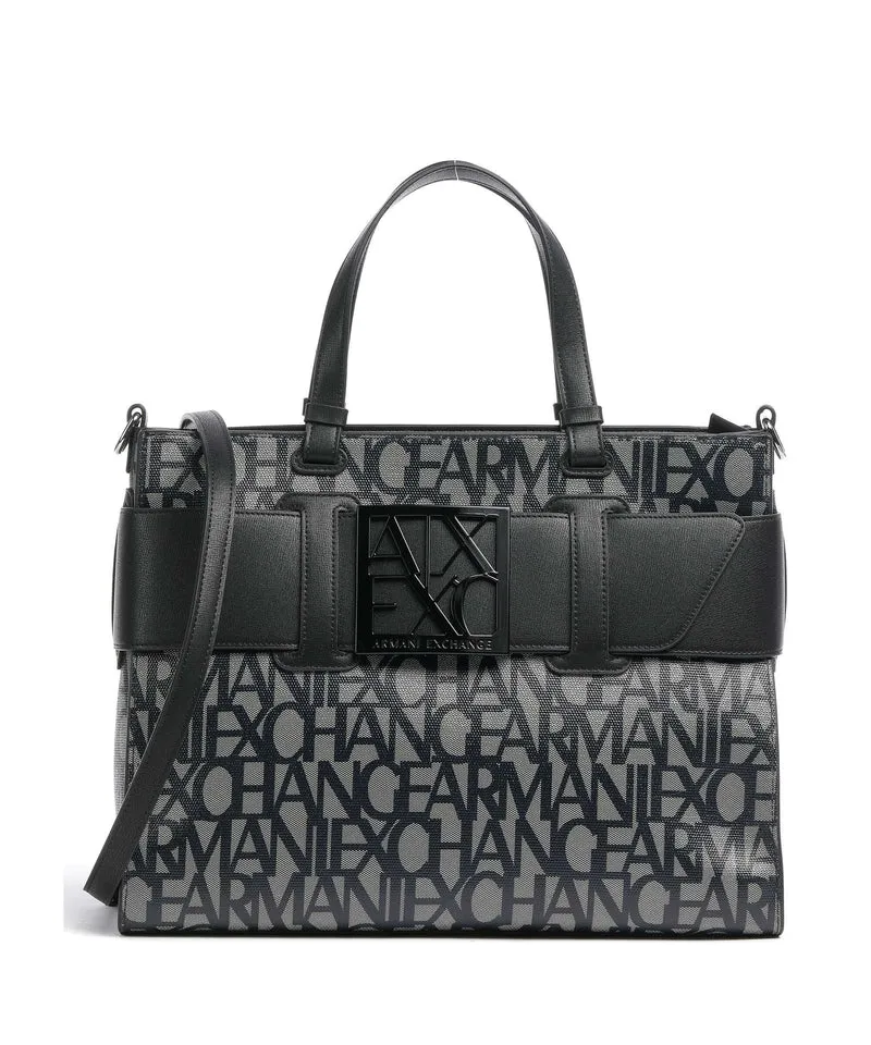 Armani Exchange Susy Sac à main beige/black