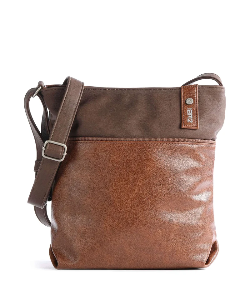 Zwei Jana J10 Sac porté épaule cognac