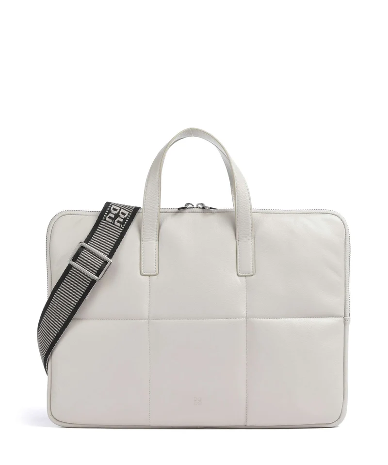 DuDu Bags Togean Porte-document pearl grey