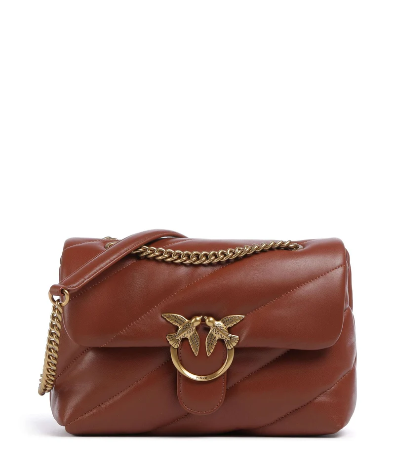 Pinko Love Puff Classic Sac porté épaule arabo/antique gold