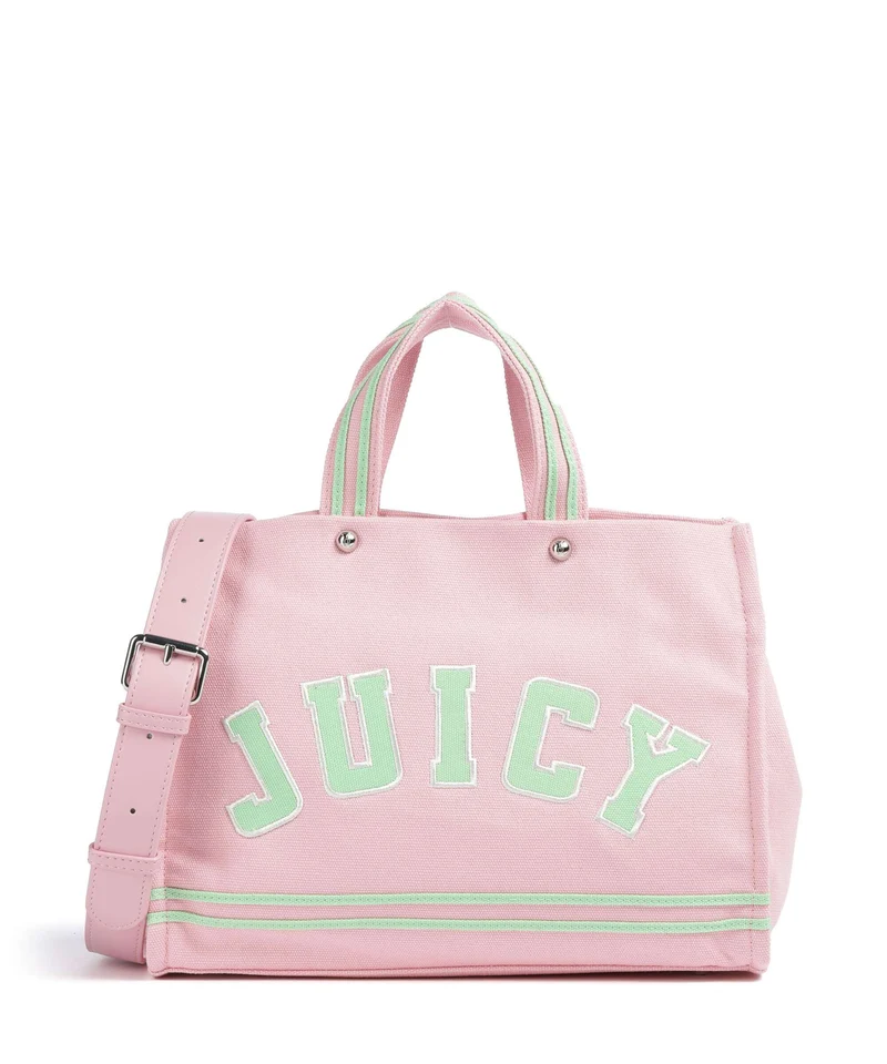 Juicy Couture Iris Patch Canvas M Sac à main juicy pink/summer green
