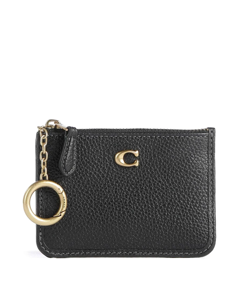 Coach Étui à cartes crédit black