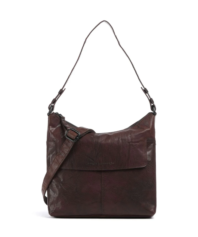 Spikes & Sparrow Bronco Sherrill Sac fourre-tout dunkelbraun