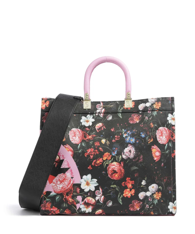 Sprayground Pink Flowers Sac à main multicolour